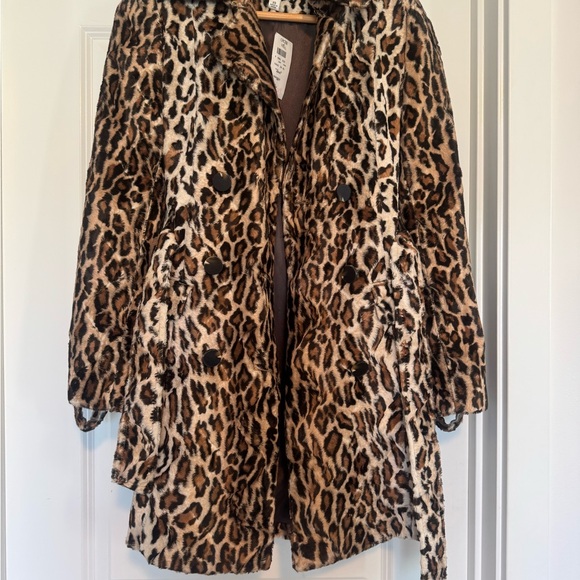 Cache Jackets & Blazers - Animal Print Jacket Faux Fur